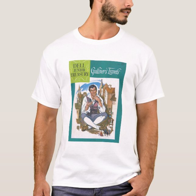T-shirt Gulliver's Travel - Retro Comics - Imaginaire (Devant)