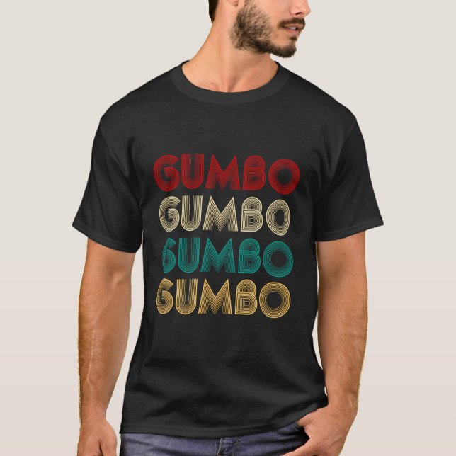 T-shirt Gumbo Lover (Devant)