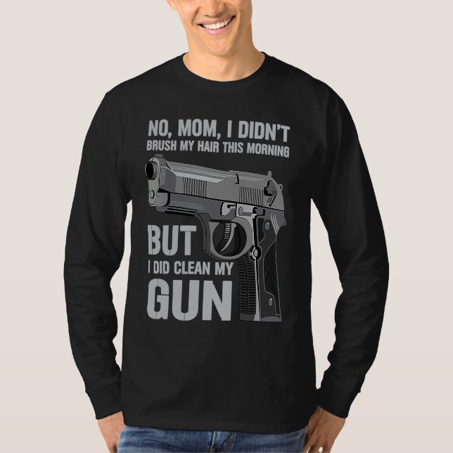 T-shirt Gun Owner Saying Second Amendment  Gun (Devant)