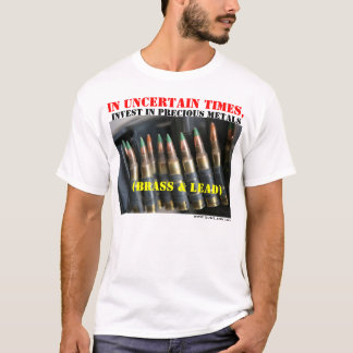 T-shirt GunLink investissent en métaux précieux chemise,