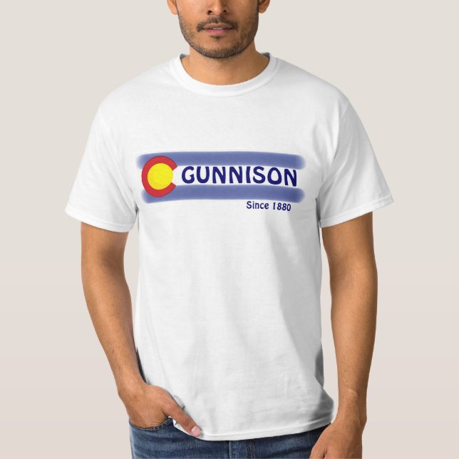 T-shirt Gunnison Colorado (Devant)