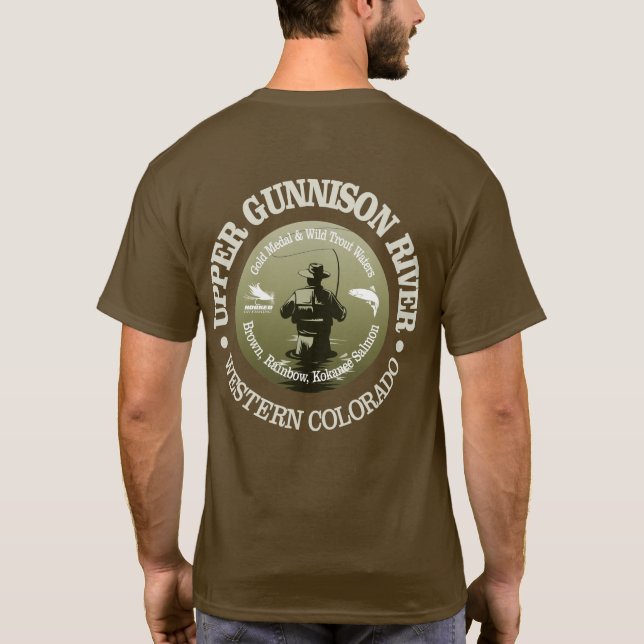 T-shirt Gunnison River (FF) (Dos)
