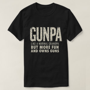 T-shirt GUNPA est comme un grand-père normal mais plus amu