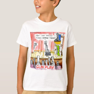 T-shirt GunPlay Drôle Cartoon