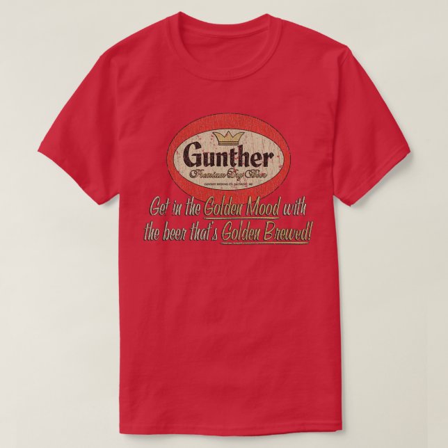 T-shirt Gunther Beer 1881 T (Design devant)