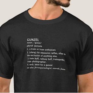 T-shirt Gunzel - Vapeur Diesel Enthousiaste Railfan T-