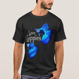 T-shirt Guppy de l'amour Poisson