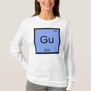 T-shirt Gus Nom Chimie Élément Tableau périodique