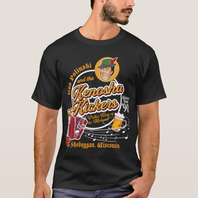 T-shirt Gus Polinski Et Le Kenosha (Devant)