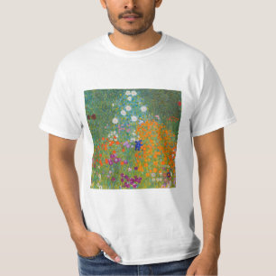 T-shirt Gustav Klimt - Jardin des fleurs