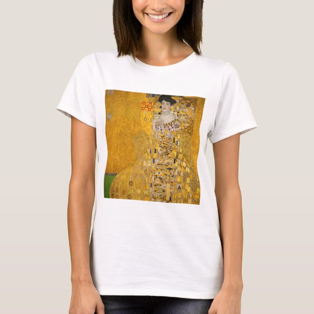 T-shirt Gustav Klimt - Portrait d'Adele Bloch-Bauer I (Devant)