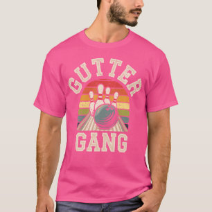T-shirt Gutter Gang Bowling Funny Bowler