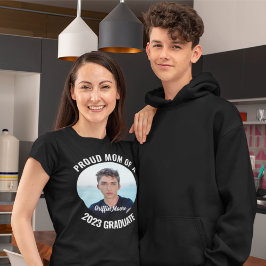 T-shirt Guy Grad Modern Photo Diplômé Fier Maman