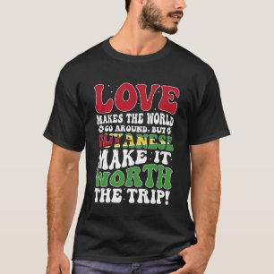 T-shirt Guyana Drapeau Hommes & Femmes Mignonne Jusqu'Au G