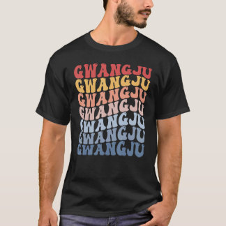 T-shirt Gwangju City Super Retro