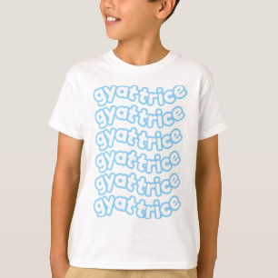 T-shirt @gyattrice Logo Pastel Blue Kid's