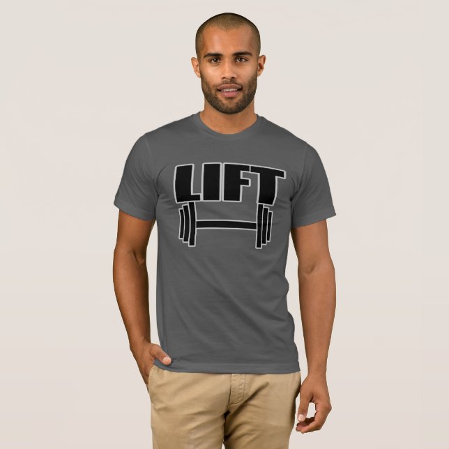 T-SHIRT GYM ASCENSEUR (Devant entier)