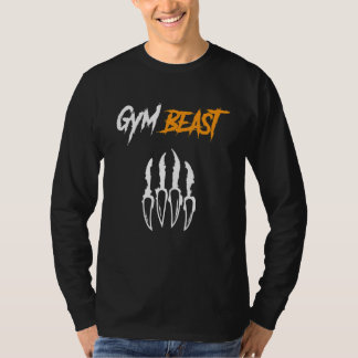 T-shirt Gym Beast Bodybuilding Poids Levant