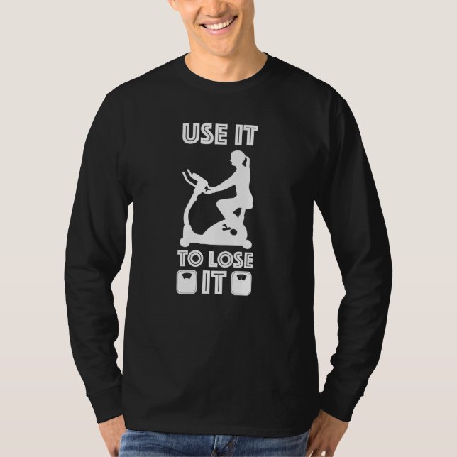 T-shirt Gym Cardio Fitness L'Utiliser Pour La Perdre 9 (Devant)