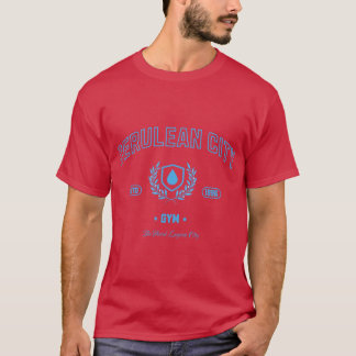 T-shirt Gym de la ville de Cerulean badge Cascade universi