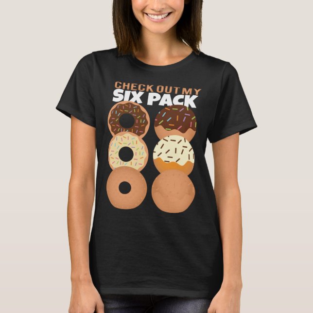 T-shirt Gym Découvrez Mon Pack Six Donut Summer Vacances (Devant)