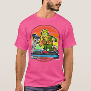 T-shirt Gym Drôle Avocado, Avocardio, Entraînement Drôle P