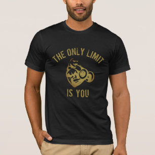 T-shirt GYM fitness entraînement musculation haltérophilie