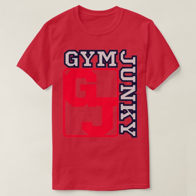 T-SHIRT GYM JUNKY 20 (Design devant)