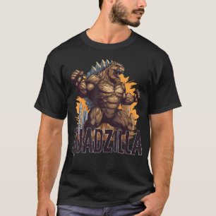 T-shirt Gym Legends Quadzilla Funny Gym