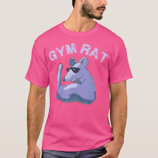 T-shirt Gym Rat Travailler Poids Lifting Cross Train