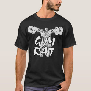 T-shirt Gym Rat Weightlifter