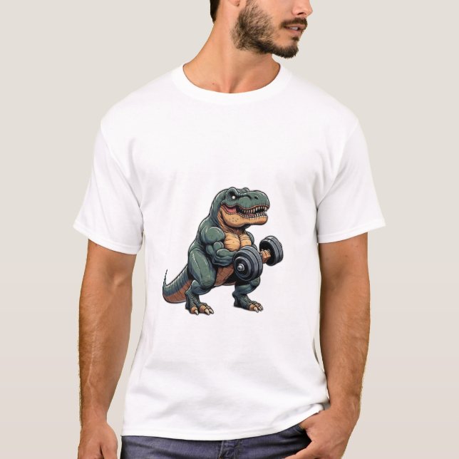 T-shirt gymdinausor (Devant)