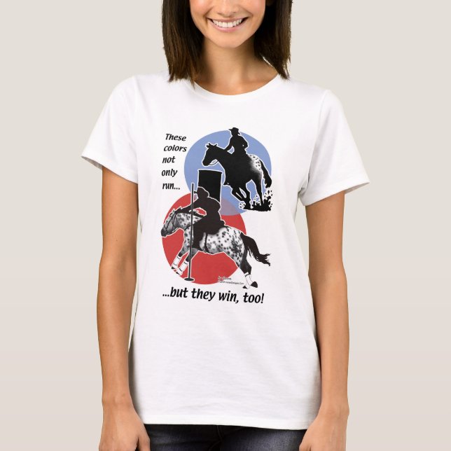 T-shirt Gymkhana d'Appaloosa (Devant)