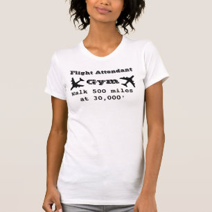 T-shirt Gymnase de steward (hôtesse de l'air)