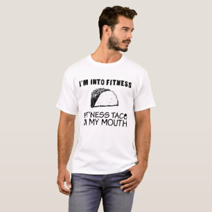 T-shirt Gymnase drôle de taco de la forme physique de