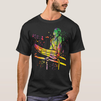 T-shirt Gymnast Parallel Bars Boys Kids Artistic Gymnastic