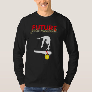 T-shirt Gymnaste future médaillé d'or sur poutre