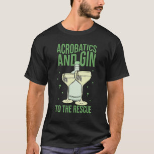 T-shirt Gymnastique acrobatique Et Aller À La Secourt Acro