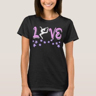 T-shirt Gymnastique Amour pour les entraîneurs de gymnaste