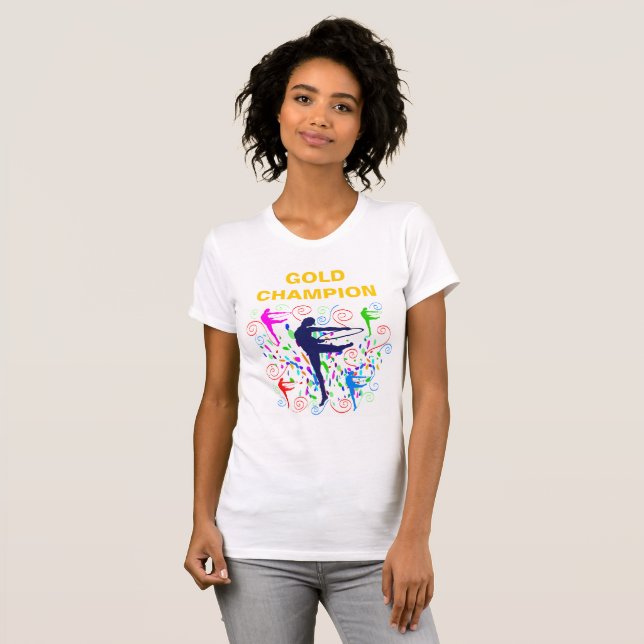 T-shirt Gymnastique artistique (Devant entier)