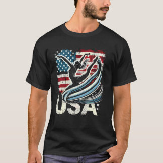 T-shirt Gymnastique artistique Citation Girls Gymnastique