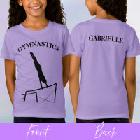 Gymnastique Barres Inégales Lavender Sporty Silhou