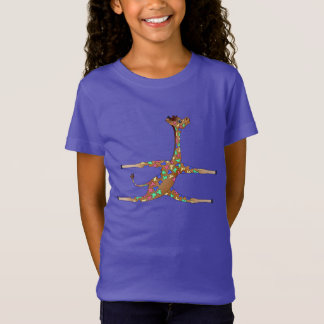 T-Shirt Gymnastique d'arc-en-ciel par Happy Juul Company
