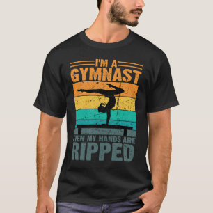 T-shirt Gymnastique Femmes Ados Gymnaste Dance Ret
