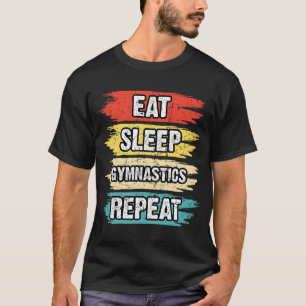 T-shirt Gymnastique Femmes Ados Gymnaste Dance Ret