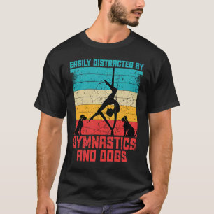 T-shirt Gymnastique Femmes Ados Gymnaste Dance Ret
