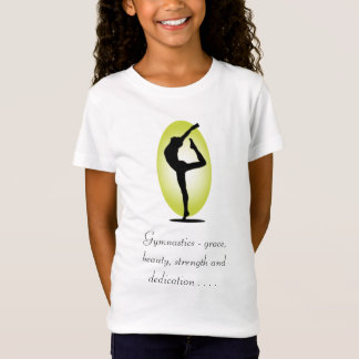T-Shirt Gymnastique - grâce, beauté, streng… - Customisé