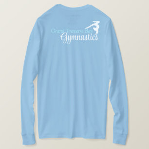 T-shirt Gymnastique GTbay Col crémeux *Design foncé*