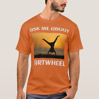 T-shirt Gymnastique Gymnastique Retourner Tumbling acroati