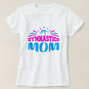 T-shirt Gymnastique maman - Fiers et cadeaux de soutien